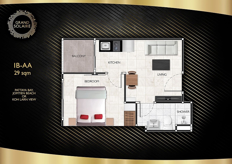 Grand Solaire — apartment layout
