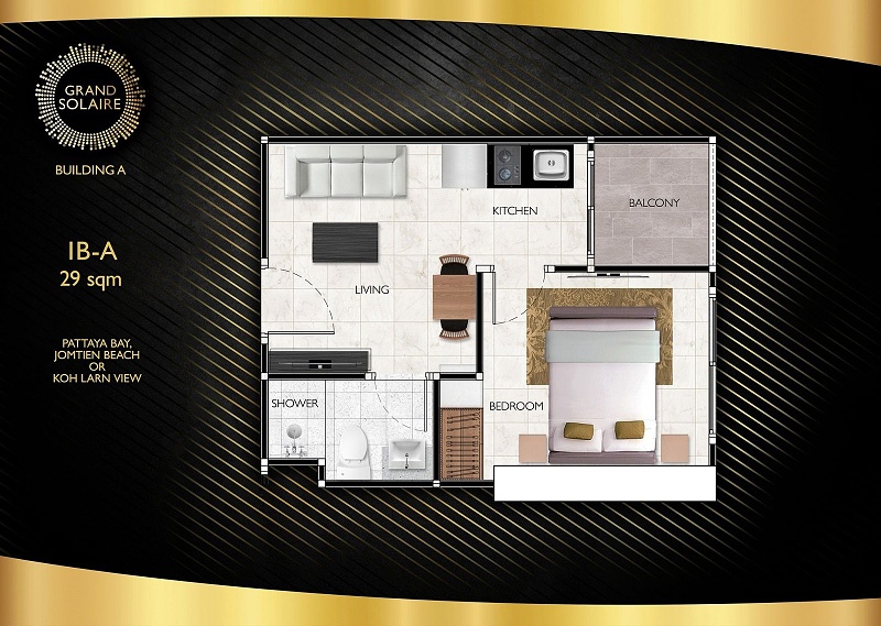 Grand Solaire — apartment layout