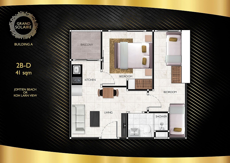 Grand Solaire — apartment layout