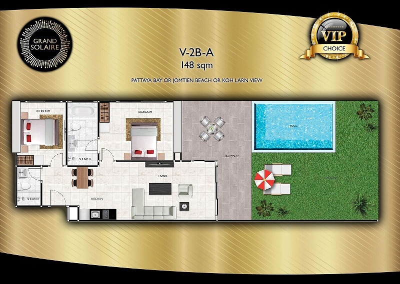 Grand Solaire — apartment layout