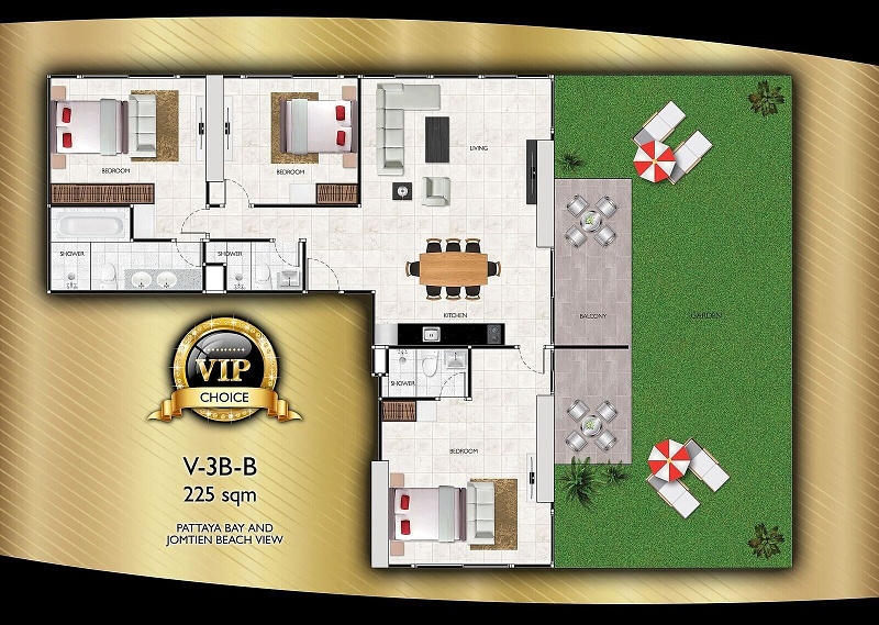 Grand Solaire — apartment layout