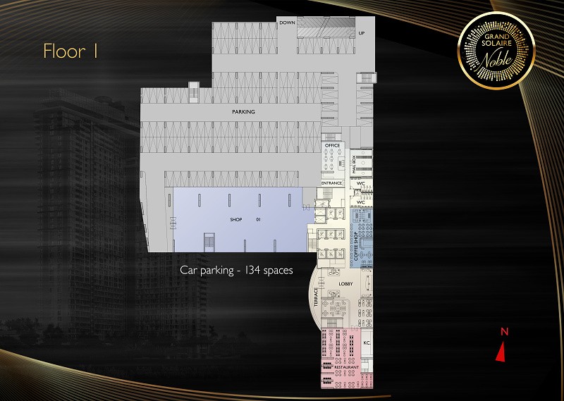 Grand Solaire Noble — floor plan