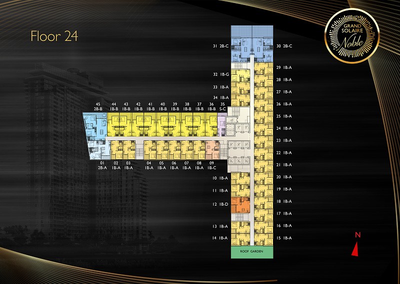 Grand Solaire Noble — floor plan