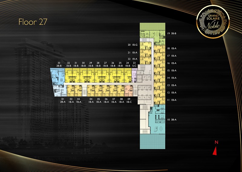 Grand Solaire Noble — floor plan