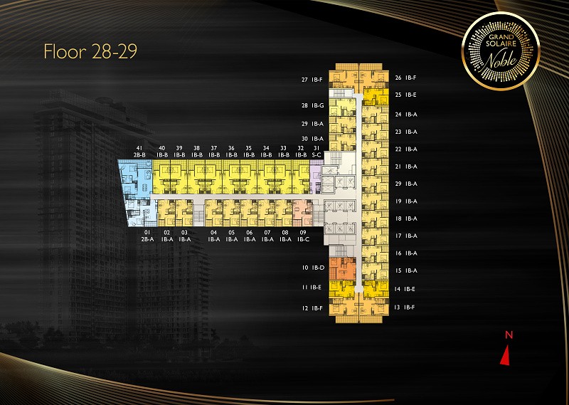 Grand Solaire Noble — floor plan