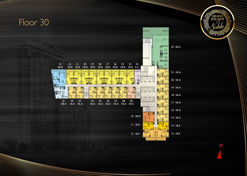 Grand Solaire Noble — floor plan
