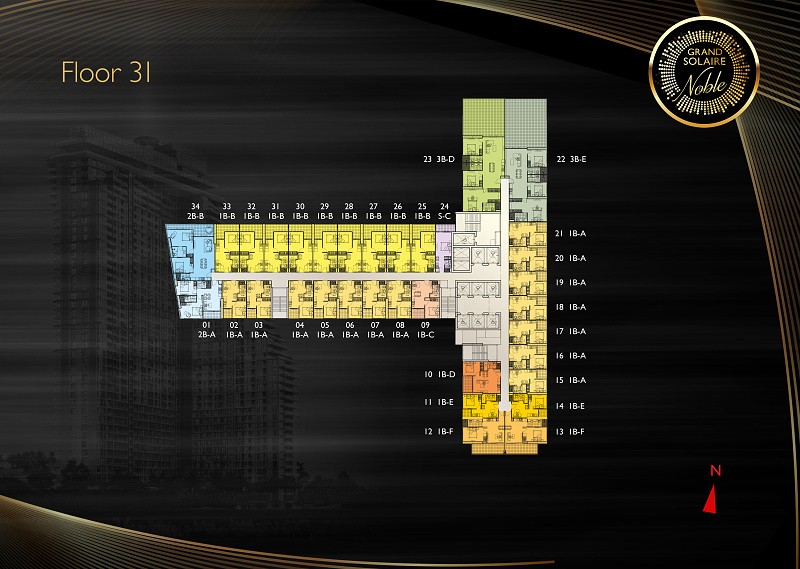 Grand Solaire Noble — floor plan