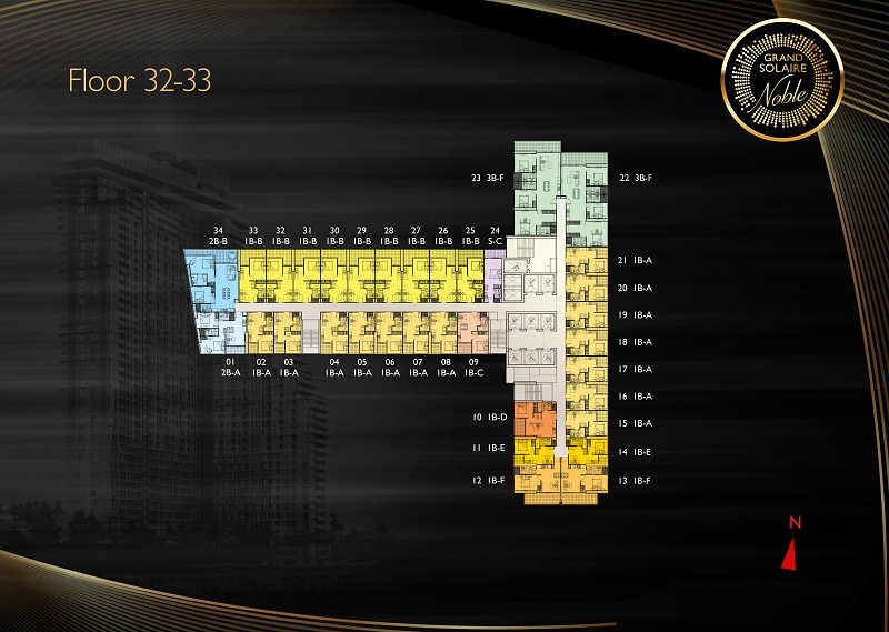 Grand Solaire Noble — floor plan