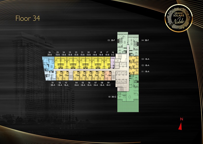 Grand Solaire Noble — floor plan