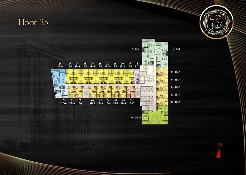 Grand Solaire Noble — floor plan