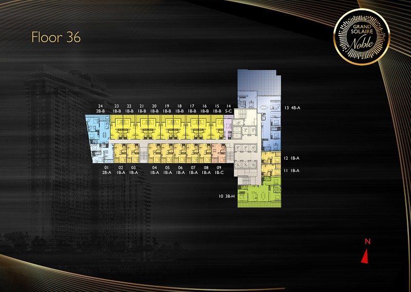 Grand Solaire Noble — floor plan