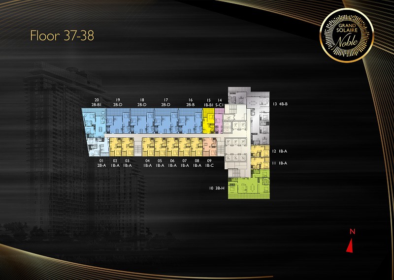 Grand Solaire Noble — floor plan