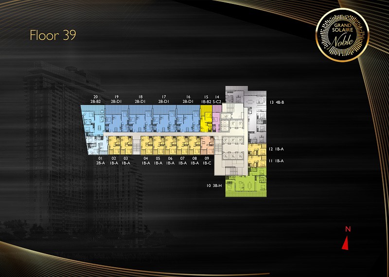 Grand Solaire Noble — floor plan