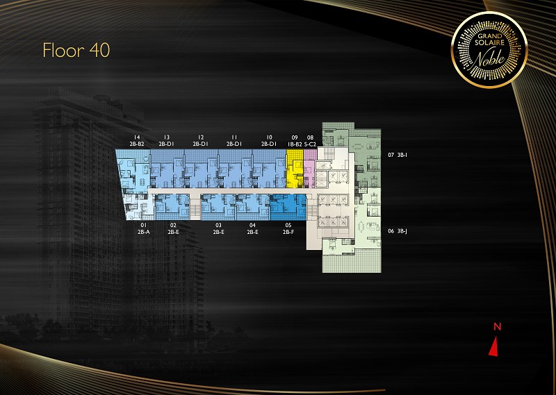Grand Solaire Noble — floor plan
