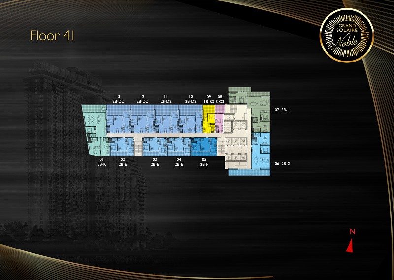 Grand Solaire Noble — floor plan