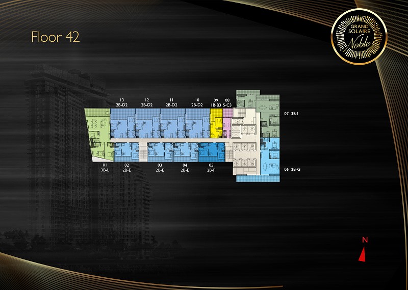 Grand Solaire Noble — floor plan