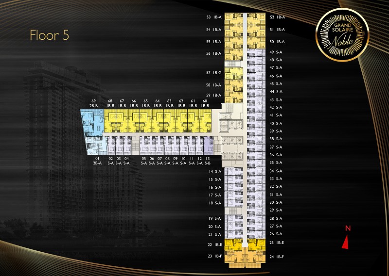 Grand Solaire Noble — floor plan