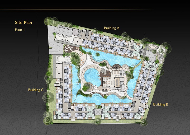 ZENITH Pattaya — floor plan