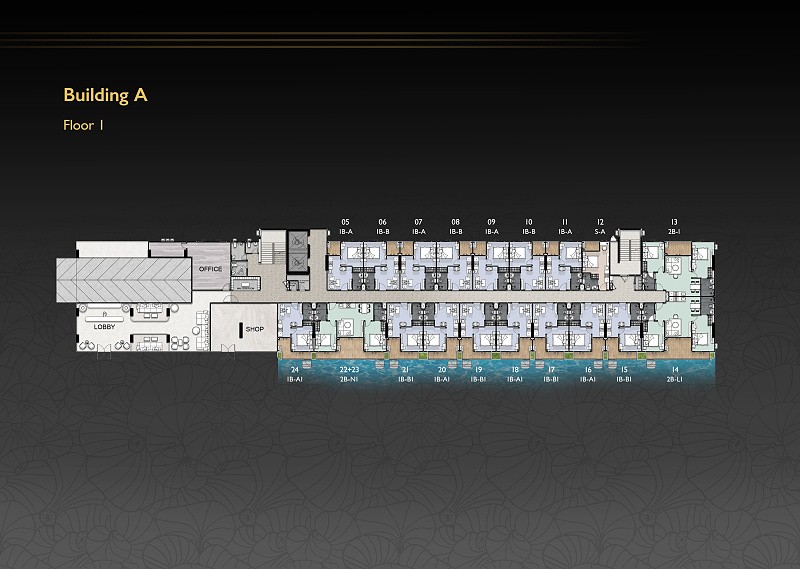 ZENITH Pattaya — floor plan