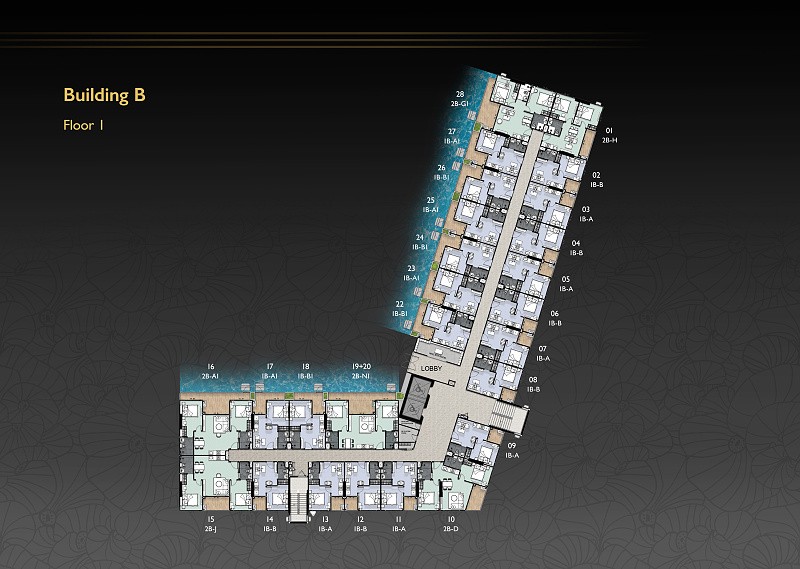 ZENITH Pattaya — floor plan