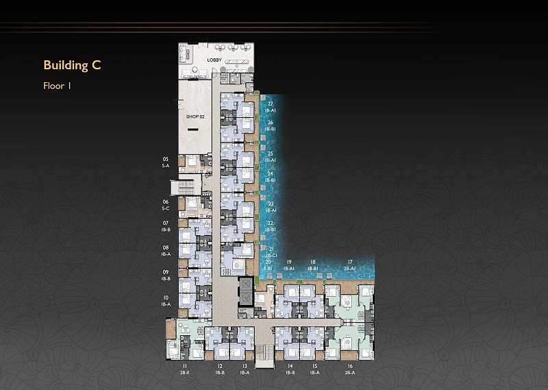 ZENITH Pattaya — floor plan