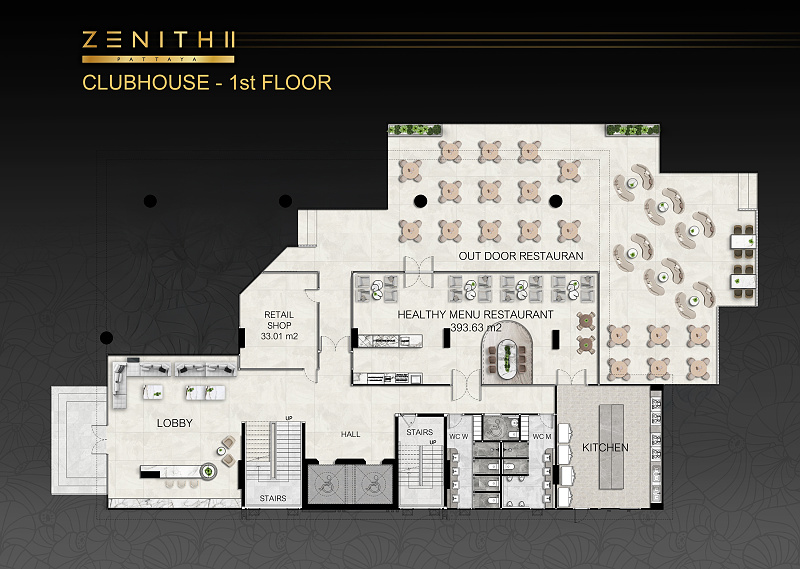 ZENITH II Pattaya — floor plan