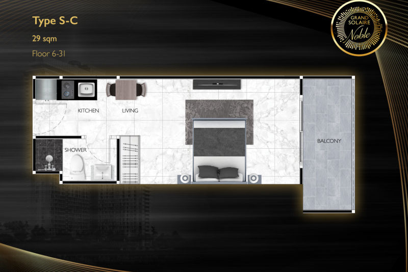 Studio Condo - ฿ 3,190,000