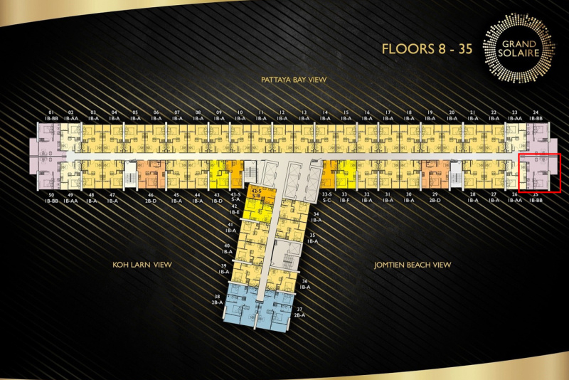 Corner 1 Bedroom Condo - ฿ 5,950,000