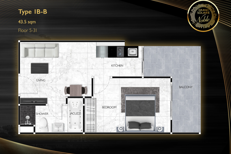 1 Bedroom Condo - ฿ 5,550,000