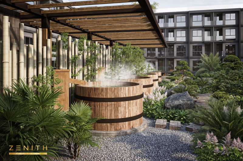 Unique 1-Bedroom Apartment with Spacious Balcony - ฿ 4,090,000 