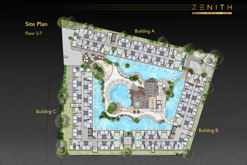 2-Bedroom Apartment with Spacious Balcony - ฿ 5,800,000 