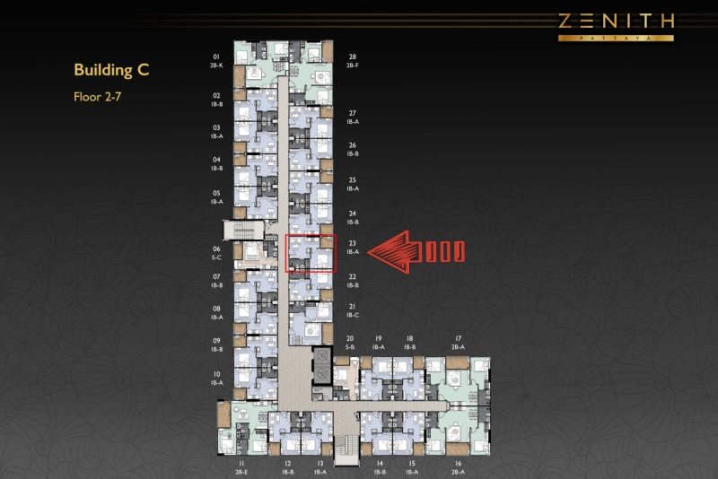 1-Bedroom Apartment - ฿ 3,300,000